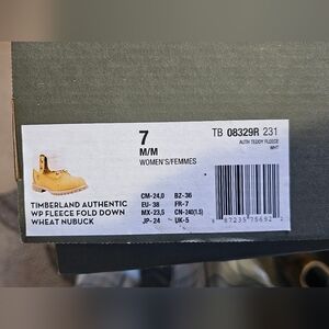 Timberland Women's Wheat Fleece Boots